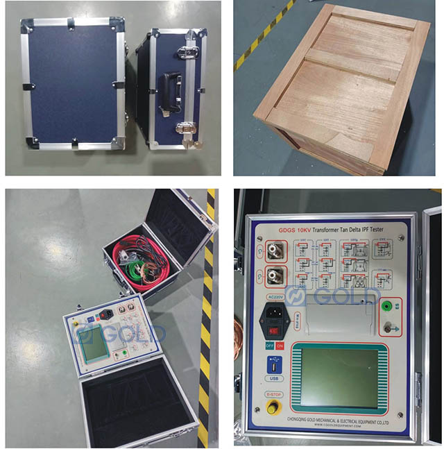 ลูกค้าวีไอพีซื้อ GDGS Transformer Tan Delta IPF Power Factor Power Factor Tester