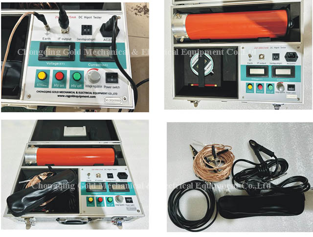 zGF-60kV 5ma dc hipot tester พร้อมที่จะจัดส่ง