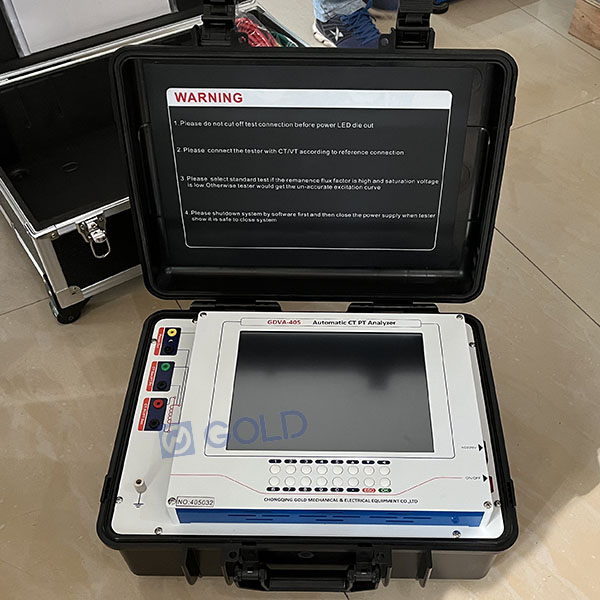 IEC61869 CT PT Analyzer สำหรับการวิเคราะห์ลักษณะการกระตุ้นของหม้อแปลงปัจจุบันและหม้อแปลงที่มีศักยภาพ