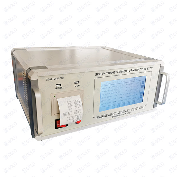 การออกแบบใหม่ -GDB-IV Transformer Turns Tester Tester (การทดสอบการกระตุ้นปัจจุบัน) ด้วยแบตเตอรี่ลิเธียม