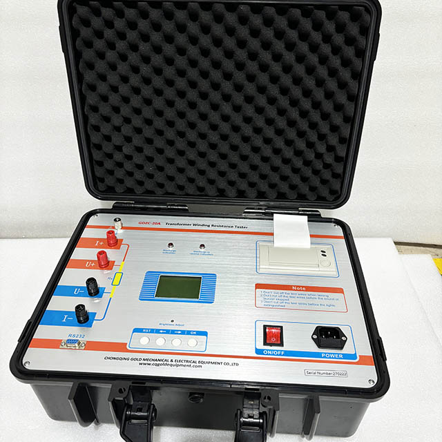 เครื่องทดสอบความต้านทาน DC Series GDZC Winding DC, Mirco Ohmmeter