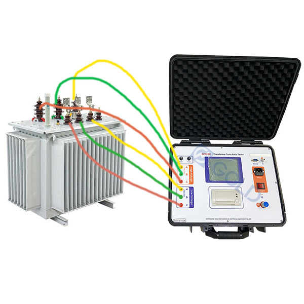 การทำงานสำหรับ GDBC-901 Transformer Turns Tester Tester TTR