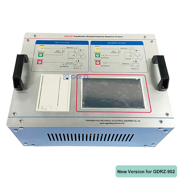 GDRZ-902 Transformer SFRA Sweep Responcess Analyzer, IEC60076-18 Transformer Winding Deformation Tester